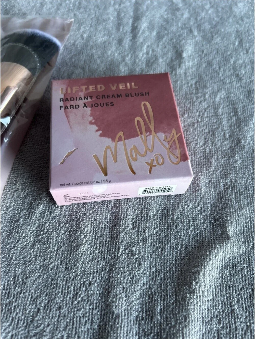 Mally XO LIFTED VEIL Radiant Cream Blush + Blush Brush Duo Set